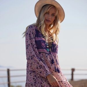 New Blue Boheme dress